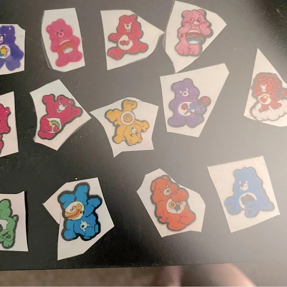 Bright Care Bear Small stickers - Picture 1 of 7